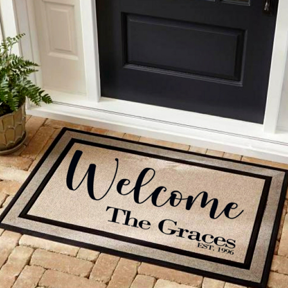 Personalized Door Mat